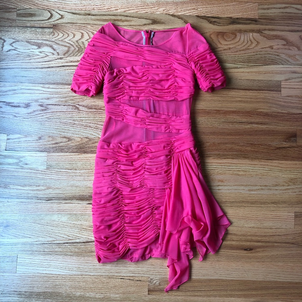 BCBG pink cocktail dress (2 for $40 promo)
